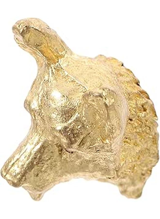 Brass Wolf Dog Head Cabinet Door Knobs Pull Handles Decorative Drawer Hardware - Image 1