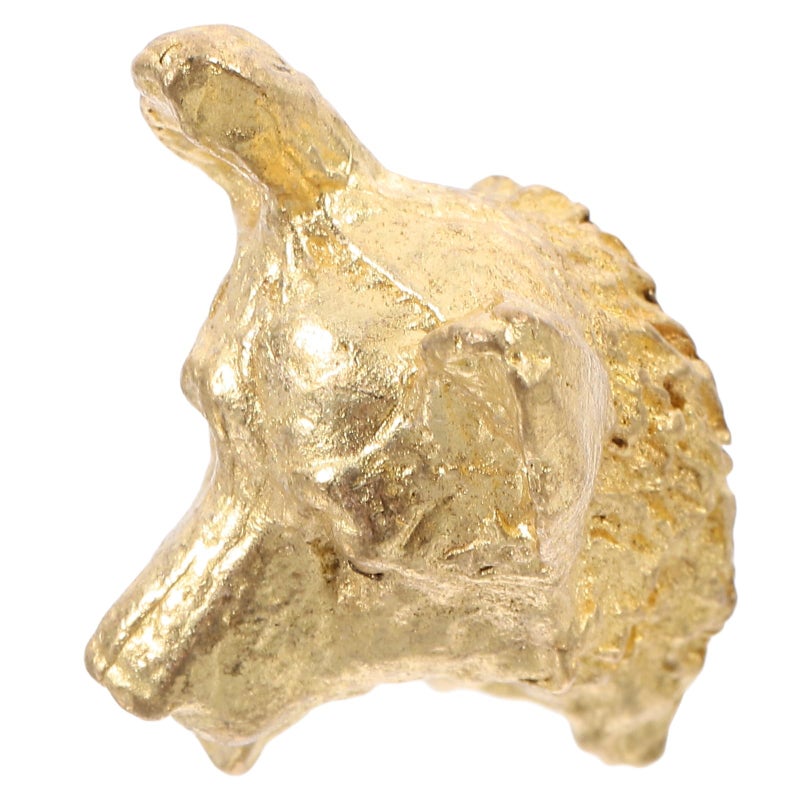 Brass Wolf Dog Head Cabinet Door Knobs Pull Handles Decorative Drawer Hardware - Image 2