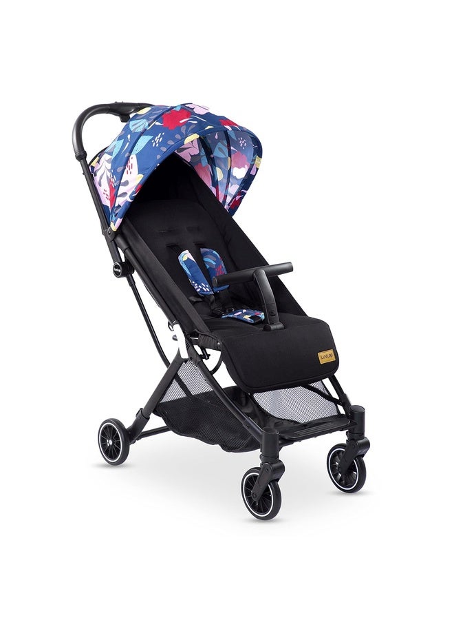 Luvlap Urbane Baby Stroller/Pram for baby with 5 point Safety Harness, Easy Fold, Air TravelFriendly Compact design, Multi-level seat recline, Lightweight stroller, 6 Months to 3 years(Multicolor Printed - Image 1