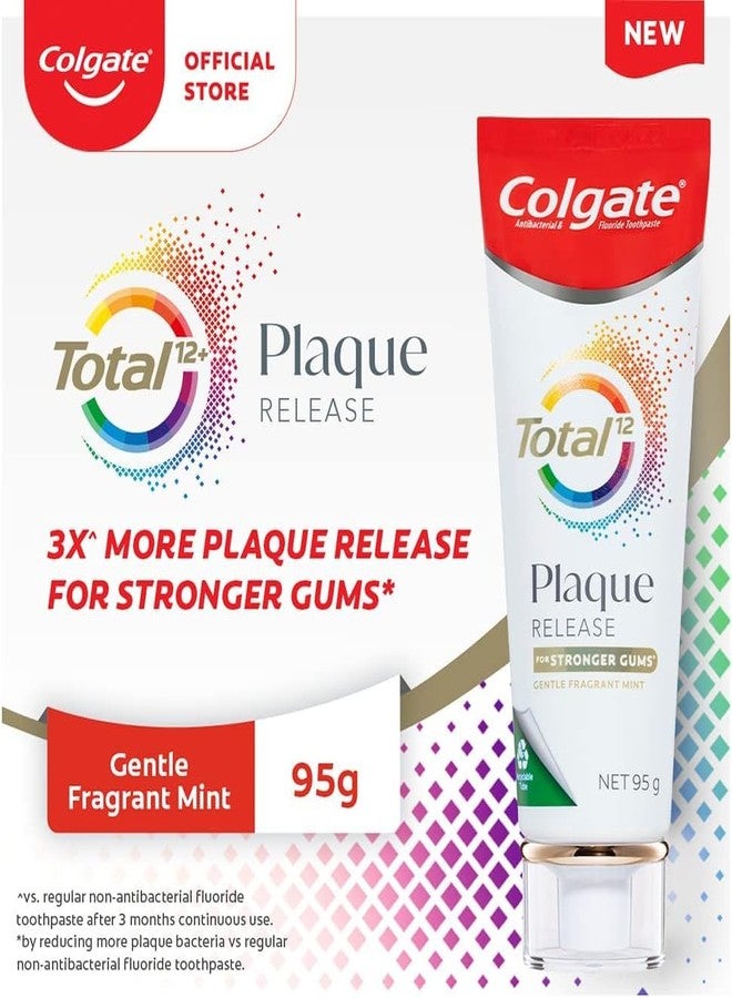 Colgate Toothpaste Total Plaque Release Gentle Mint 95 G. - Image 2