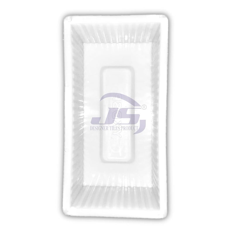 JS Plastic Brick Mould 9x45x3 Paver Block Mould Interlocking Brick Mould Plastic Paver Block Mould Brick Mould Plastic Brick Mould Silicone Plastic Cement Brick Mould Make in India  - Image 1
