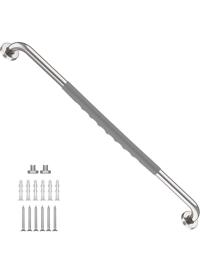 32 Inch Anti Slip Shower Grab Bar Bathroom Safety Handrail Support Stainless Steel Wall Mounted Bath Handle for Elderly & Seniors - Image 1