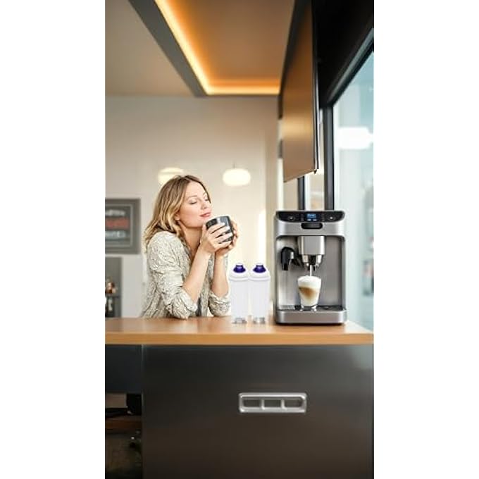 rayihni Water Filter With Activated Carbon Softener For Ecam Etam Ec Bc Series Coffee Machines  Enhances Flavor Reduces Limescale Improves Performance - Image 4