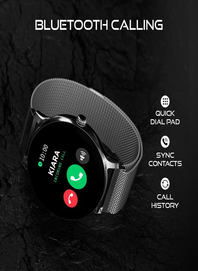 Fire-Boltt Phoenix Ultra Smart Watch 1.39" HD Display, Bluetooth Calling, AI Voice Assistant, 120 Sports Modes, IP67 Waterproof, SpO2 Monitor Smart Watch for Man & Woman - Silver - Image 4