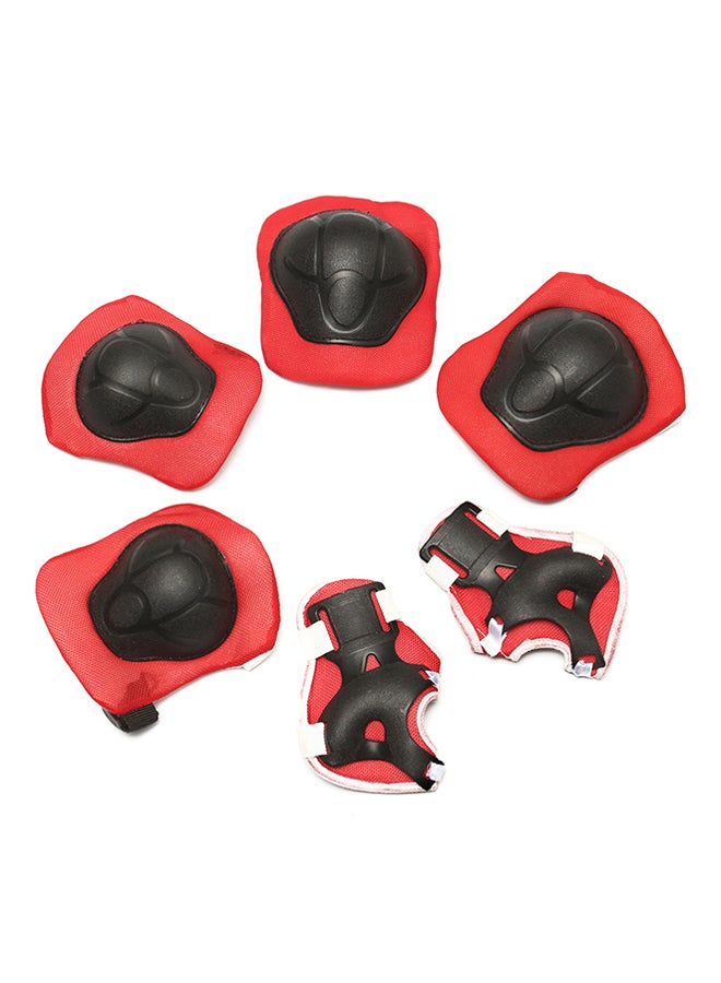 مجموعة معدات السلامة الرياضية للعب في الهواء الطلق للوح التزلج مكونة من 7 قطع للأطفال - Image 2