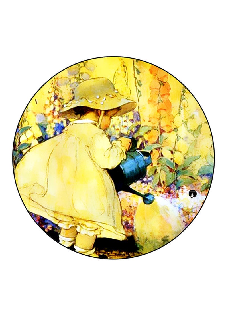 RKN Vintage Art Printed Fridge Magnet Multicolour - Image 1