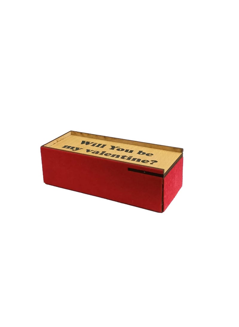 Incrizma Incrizma Handmade Valentine Gift box- Surprise Gift for Her/for Him - I love you Card (Will You Be My Valentine)  - Image 2