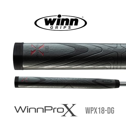 Winn Pro X 1.18 Putter Grip (Midsize, Gray/Black), Pro X 1.18 WPX18-DG - Image 2