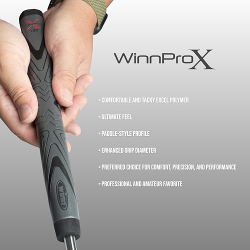Winn Pro X 1.18 Putter Grip (Midsize, Gray/Black), Pro X 1.18 WPX18-DG - Image 5