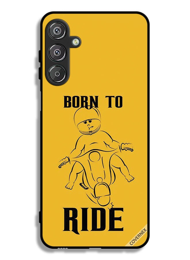 Covernex Samsung Galaxy F36 Protective Case Cover Born To Ride - Image 1