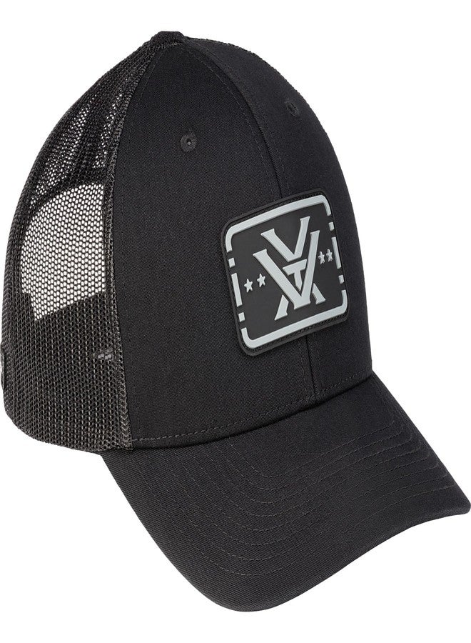 فورتكس قبعة Vortex Trigger Press Mesh Snapback Cap (أسود) - Image 2