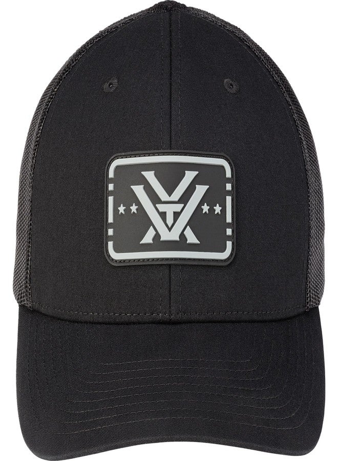 فورتكس قبعة Vortex Trigger Press Mesh Snapback Cap (أسود) - Image 1