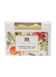 Boston International Scented Bar Soaps Made in the USA Small Batch Artisan Cold Process Soap 45 Ounces Country Fruits Apple Citrus Pear