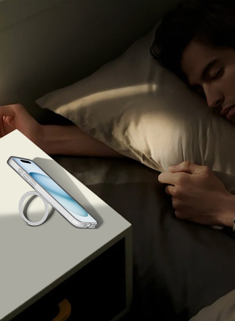 Max & Max iPhone 16 Clear MagSafe Case – Crystal Transparent Shockproof Protective Cover | Slim Fit Anti-Yellow Design - Image 5