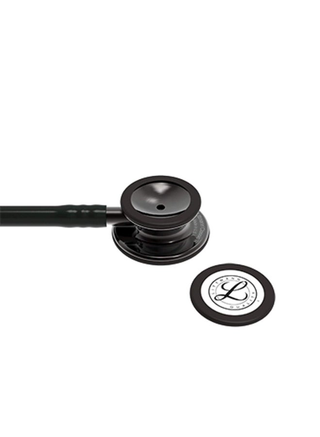 3M Littmann 5803 Littmann Classic III Black Edition Chestpiece Monitoring Stethoscope, 27" Black Tube - Image 2
