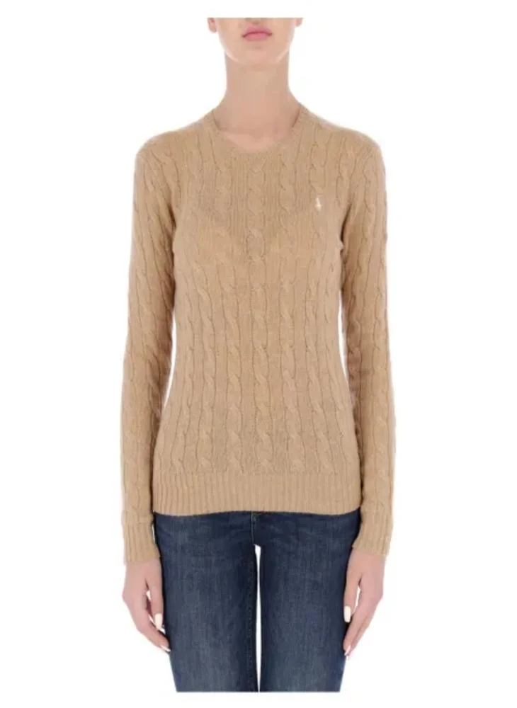 بولو رالف لورين Cable Knitted Sweater