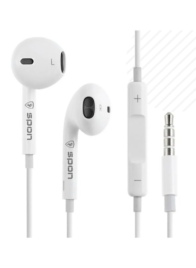 SPON Wired earphones with microphone and 3.5mm jack, comfortable earphones suitable for iPhone, computer games, airplane travel, school, Samsung, Android and iPad.