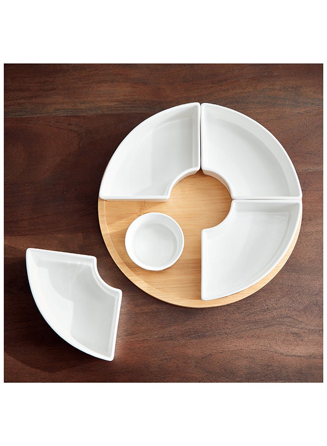 Home Box Supreme 6-Piece Serving Set 29.1 x 5.5 x 29.1 cm - Image 2