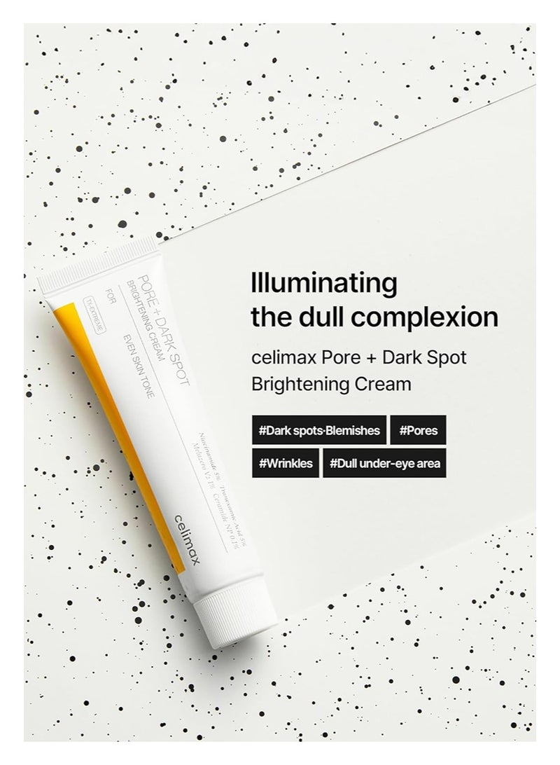 celimax 2 Pcs Pore+Dark Spot Brightening Cream | with Niacinamide, Tranexamic Acid, TXA Cream, Pore Minimizer, Non-Irritating, Hydrating, For Sensitive Skin, 35ml*2 - Image 2
