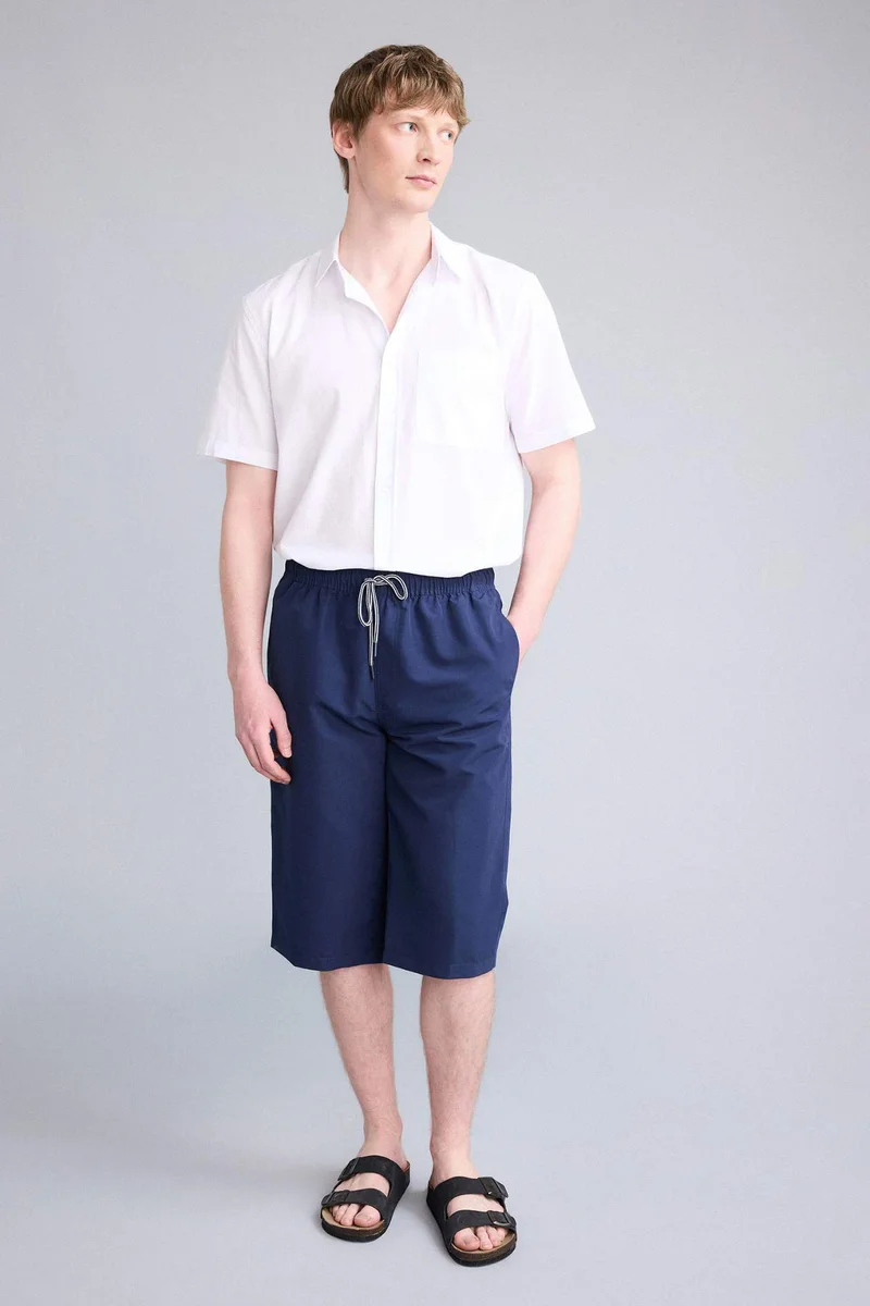 Long Fit Swim Shorts
