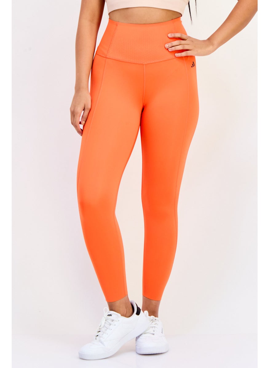 Adidas Women Tight Fit Training Leggings, Red  - Image 1