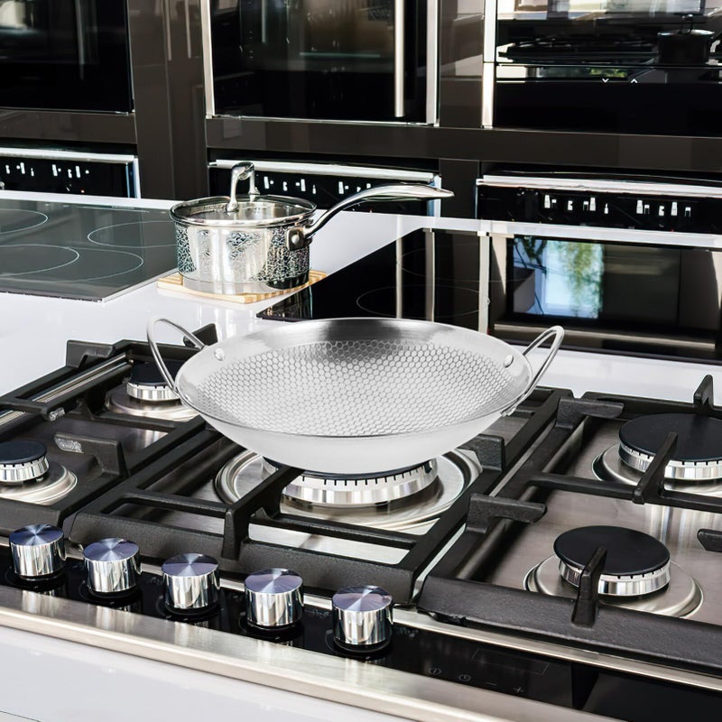 Stainless Steel Anti Overflow Hot Pot Cooker With Metal Pan - Image 4