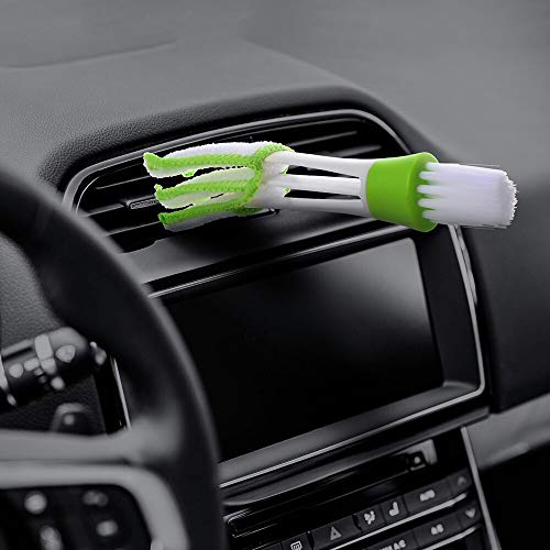 Auto Hub Multipurpose Microfibre Double Sided Car AC Vent Cleaning Brush, Blinds, Keyboard - Pack of Two - Image 3