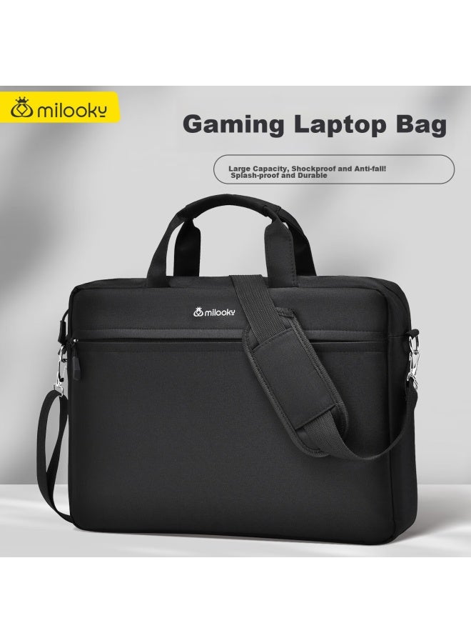 Diyi Workshop Daiyi Gongfang Large Capacity Laptop Bag, 13/14 Inch, Handheld And Shoulder Strap, Suitable For Apple, Huawei, Xiaomi, Lenovo Xiaoxin, Air/pro, Dell, Hp, Asus, Gaming Laptop Bag For Men - Image 2