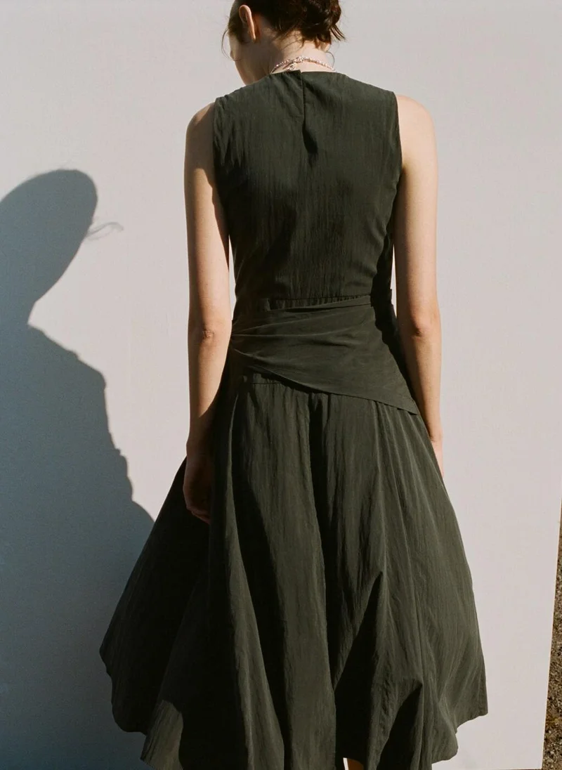 مانجو Lyocell Handkerchief Dress