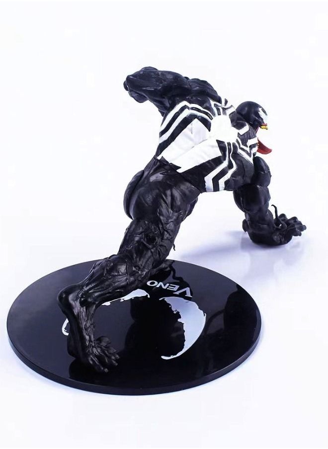 Venom شخصية فينوم من سلسلة مارفل ليجندز، لعبة تمثال نموذج قابل للجمع مع قاعدة 21*13.5*13 سم  - Image 3