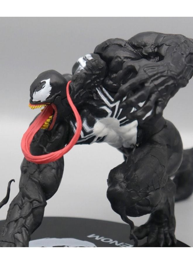 Marvel Legends Series Venom Figure, Collectible Model Statue Figure Toy with Base 21*13.5*13cm
