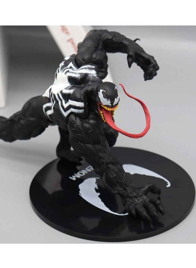 Marvel Legends Series Venom Figure, Collectible Model Statue Figure Toy with Base 21*13.5*13cm
