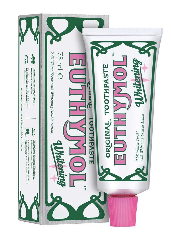 Euthymol Pack Of 4 Euthymol Toothpaste 75ml Whitening  - Image 2