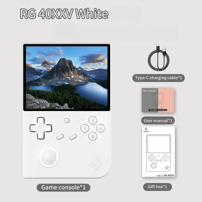 أنبيرنيك ملحقات ألعاب Anbernic RG 40XXV 64G - أبيض - Image 1