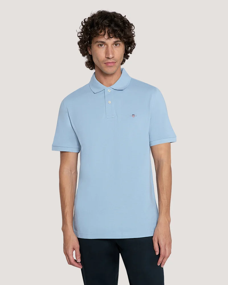 غانت Gant Shield Logo Ss Polo