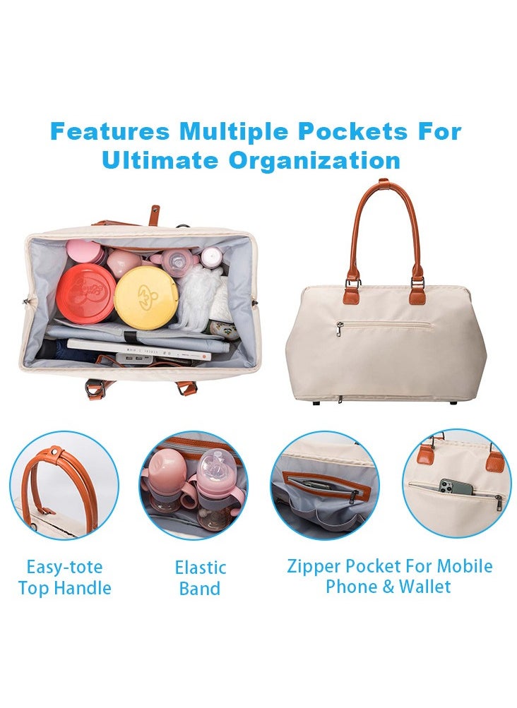 Generic - Mommy Bag for Hospital, Diaper Bag Tote Multifunction Hospital Bags for Labor and Delivery Large Travel Tote Bag for Mom - Image 1