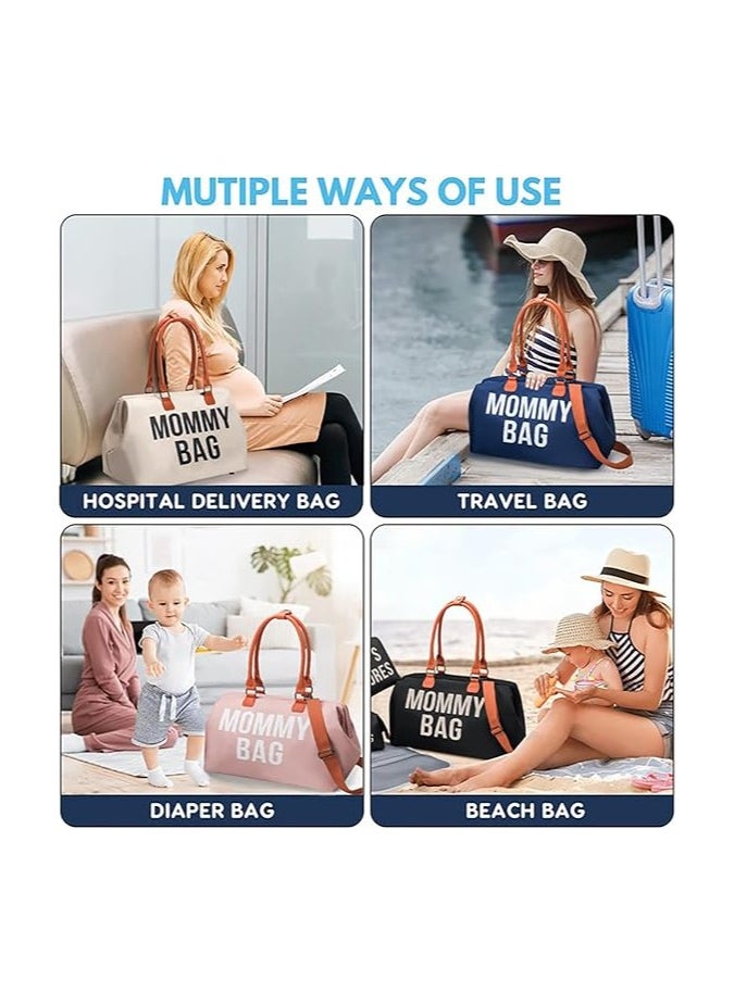 Generic - Mommy Bag for Hospital, Diaper Bag Tote Multifunction Hospital Bags for Labor and Delivery Large Travel Tote Bag for Mom - Image 1