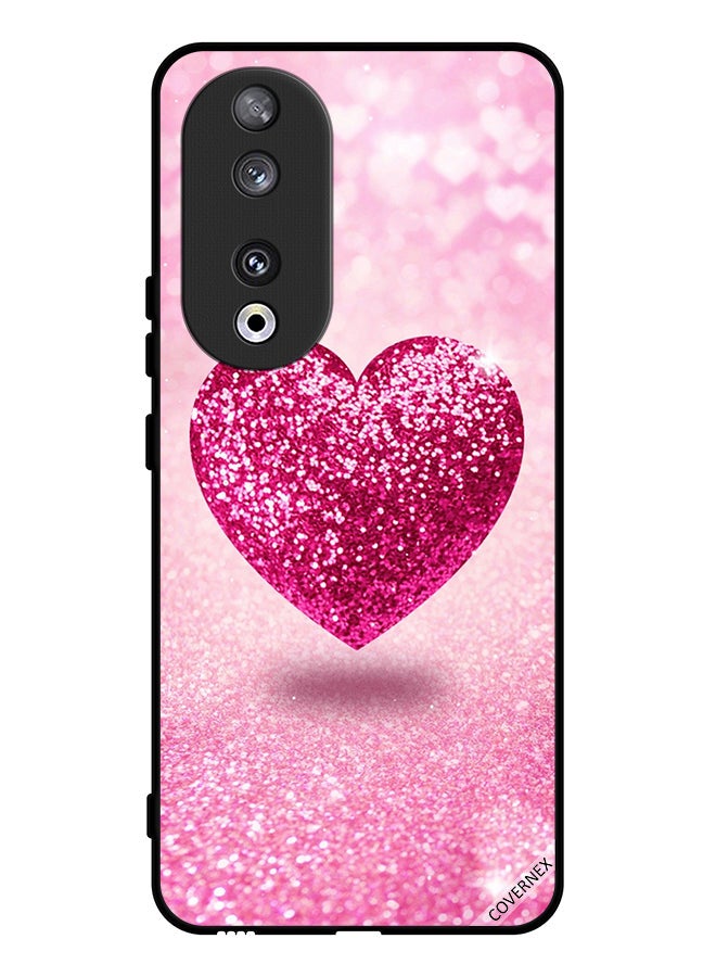 Covernex Protective Case Cover For Honor 90 Glitter Heart - Image 1