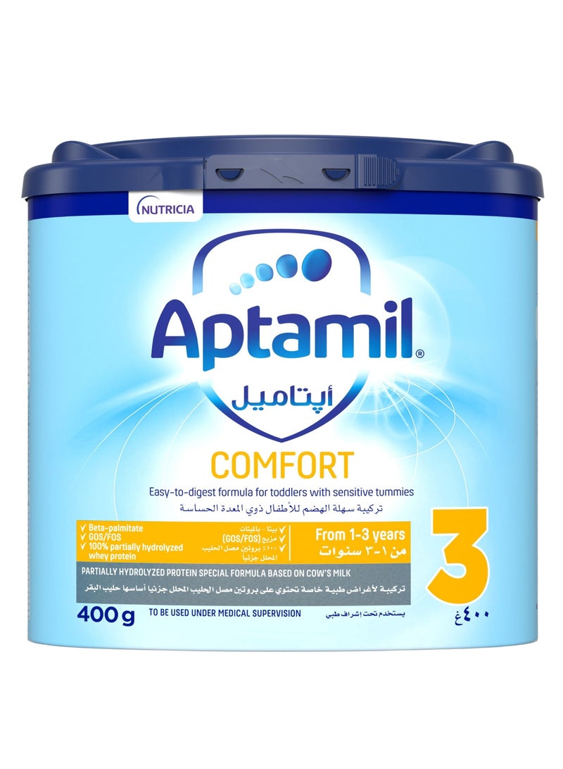 aptamil Comfort Stage 3 Formula Milk Powder 1-3 years Plain 3grams Single