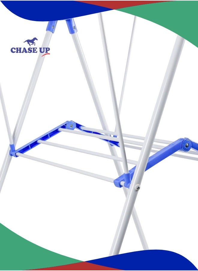 Chase Up Clothes Drying Stand 20 clips clothes dryer stand with Adjustable Folding Wing and Clips Clothes Hanger Stand Drying Rack clothes rack, Clothes Rack for Drying Clothing, Cloth Drying Stand  - Image 5
