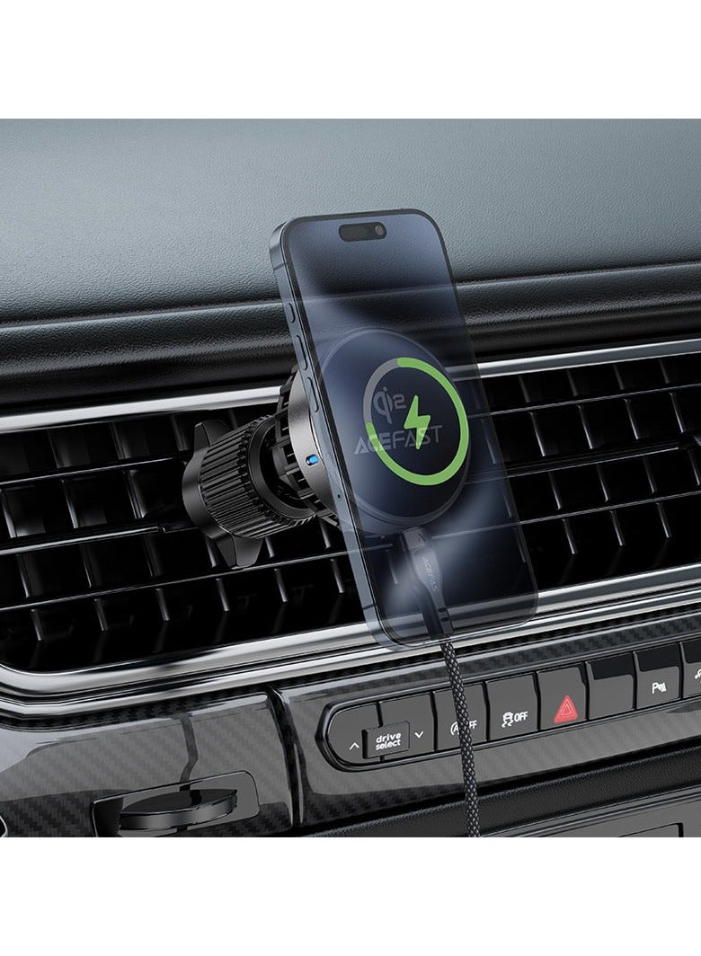 ACEFAST Fast Qi2 Wireless Charger Magnetic Car Holder D40 - Image 5