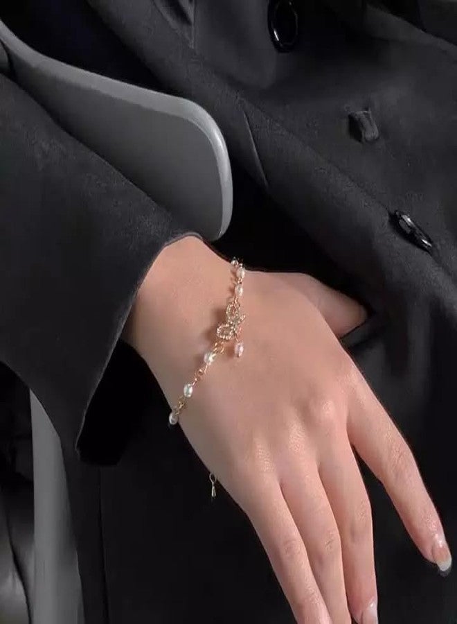 Pinapes Minimalist Pearl Bracelets for Girls and Women: A Versatile and Stylish Way to Add a Touch of Elegance - Image 2
