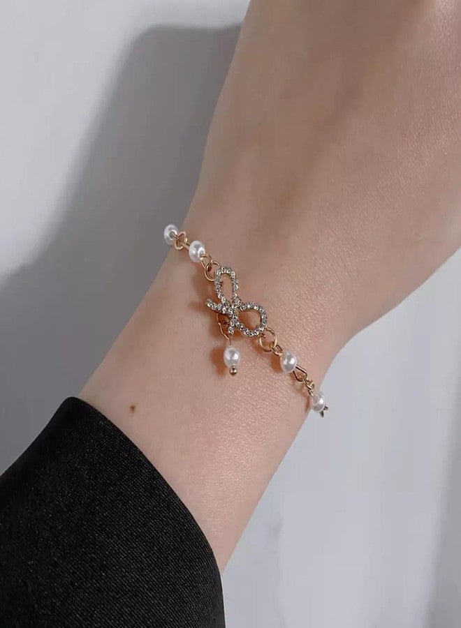 Pinapes Minimalist Pearl Bracelets for Girls and Women: A Versatile and Stylish Way to Add a Touch of Elegance - Image 3