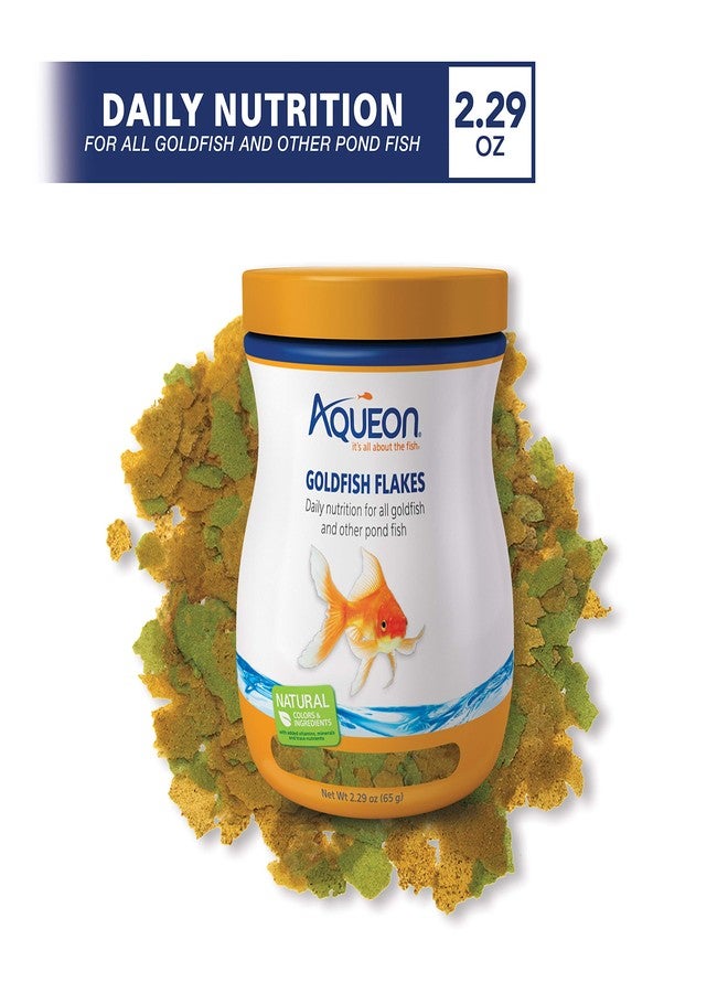 Aqueon Goldfish Flakes 2.29 Ounces - Image 2