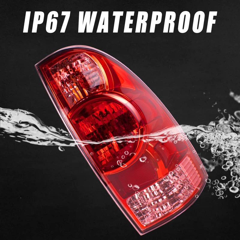 Boine Tail Light Compatible With 2005-2015 Toyota Tacoma Pickup Right Passenger Side Rear Lamp Tail Light Bulb and Harness Included (Right Passenger Side) - Image 5