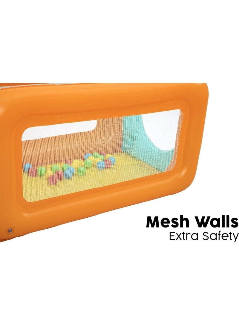 Bestway Ball Pit,Kids Inflatable Ball Pit and Play Centre 178*91*70cm, Includes 25 Play Balls, Ages 2+ - Image 5
