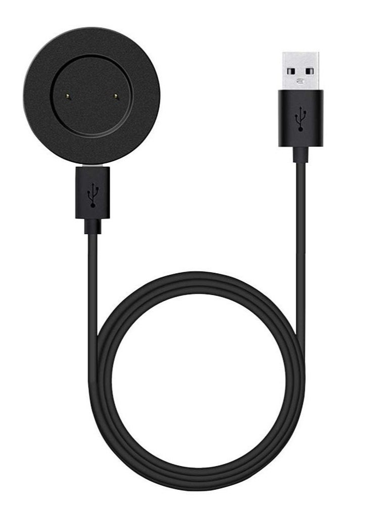 HablTech Compatible with Huawei Watch GT/GT2/GT 2e/GT Classic/GT Sport, Honor Watch Magic/Magic 2/Dream/GS Pro Charging Cable and Charging Dock 100cm - Image 2