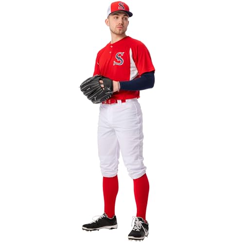 CHAMPRO Triple Crown 20 Baseball Knickers Youth Medium Natural - Image 3