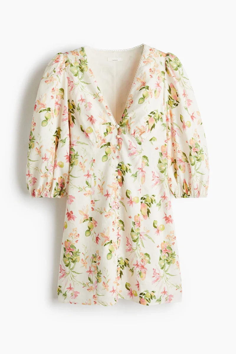 H&M Linen-blend dress