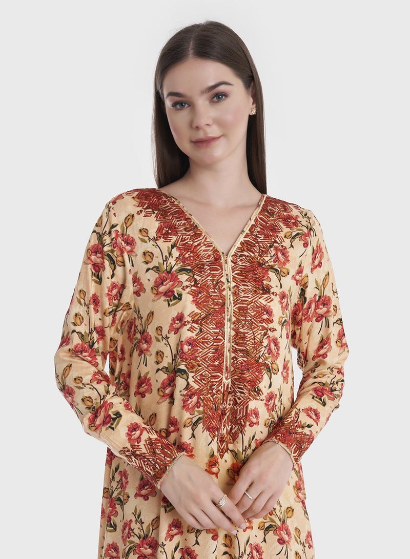 KASHKHA Rayon Dobby Jalabiya - Image 3